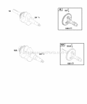 Camshaft Crankshaft Diagram and Parts List for 117432-0552-A1  Briggs and Stratton Engine